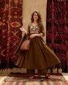 K 1237 By Naisha Mul Chanderi Beads Work Anarkali Suits 